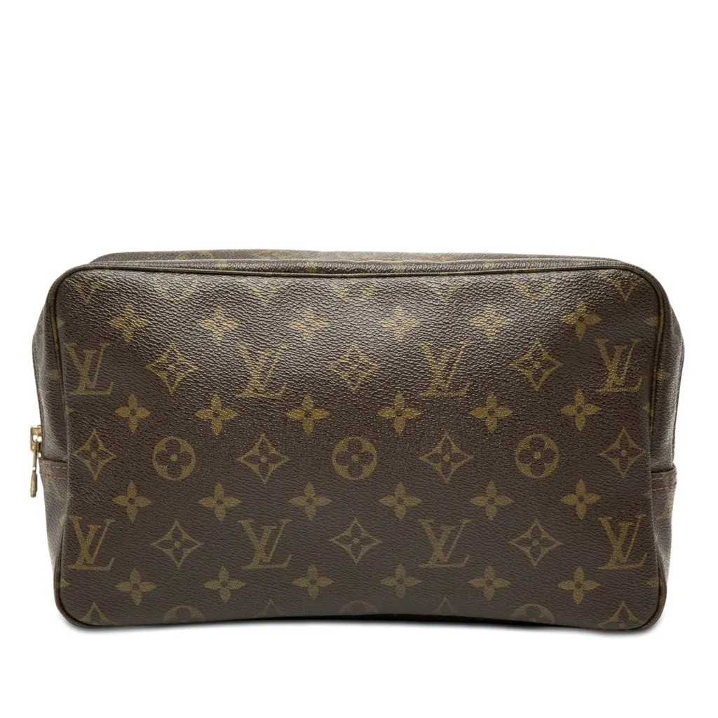 Louis Vuitton Monogram Trousse Toilette 28 Brown Very good - Front View