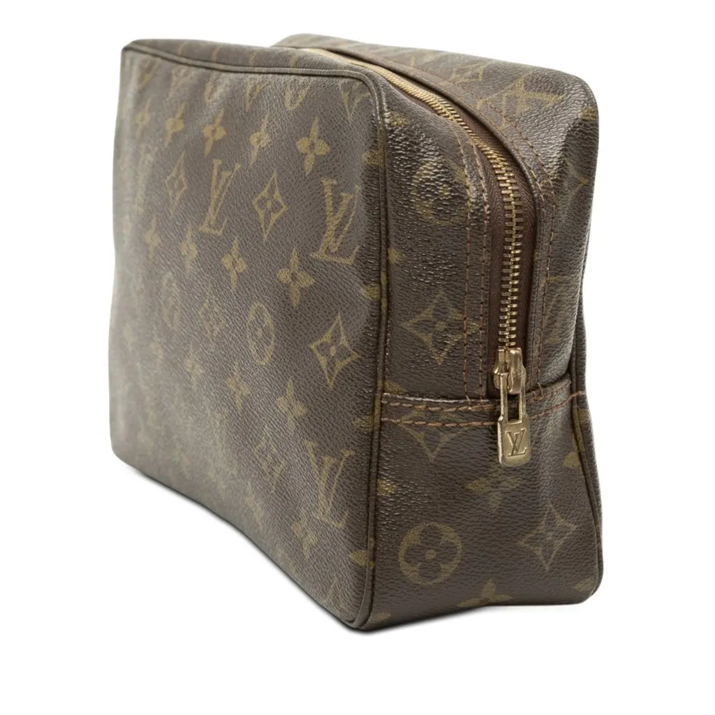 Louis Vuitton Monogram Trousse Toilette 28 Brown Very good - Back View