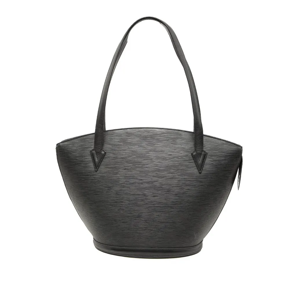Louis Vuitton Epi Saint Jacques GM Long Strap Black Leather Very good - Front View