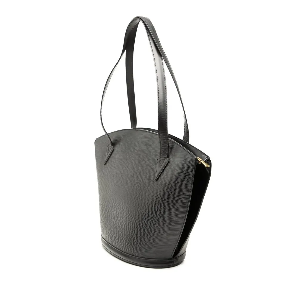 Louis Vuitton Epi Saint Jacques GM Long Strap Black Leather Very good - Back View