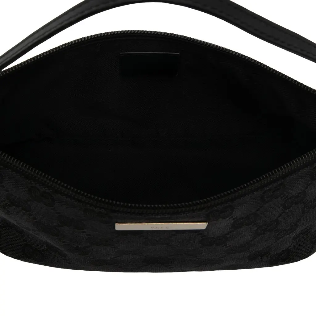 Gucci GG Canvas Boat Black Canvas Very good - Model View