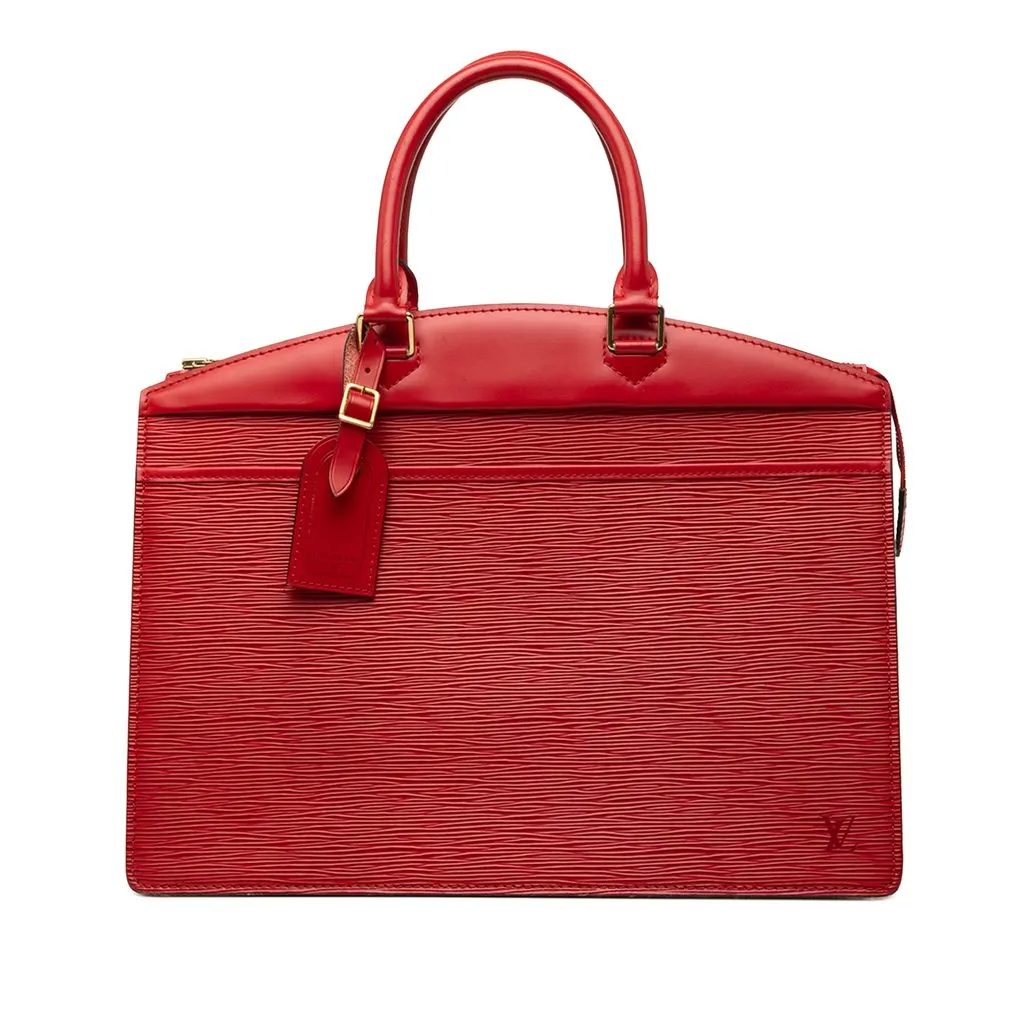 Louis Vuitton Epi Riviera Red Leather Good - Front View
