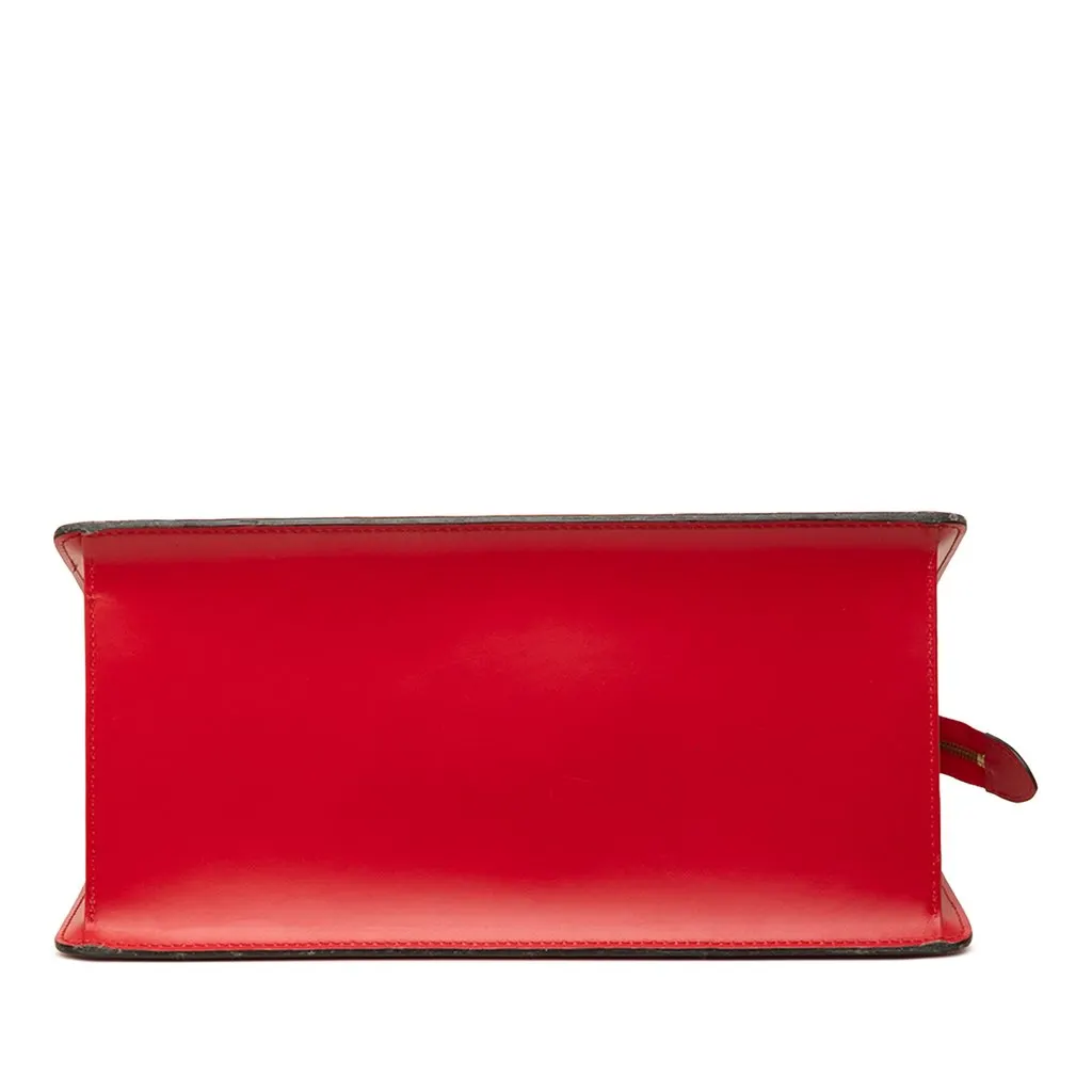 Louis Vuitton Epi Riviera Red Leather Good - Inside View