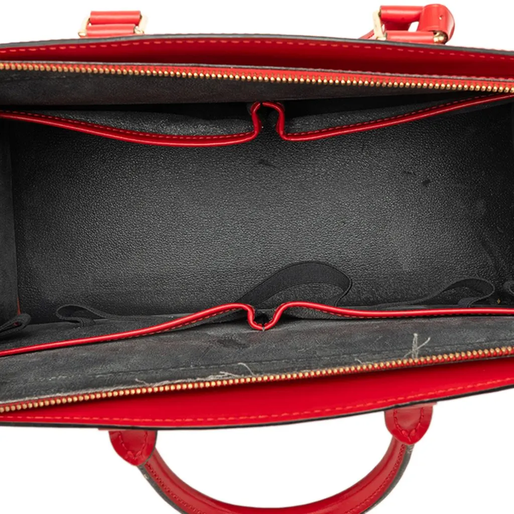 Louis Vuitton Epi Riviera Red Leather Good - Model View