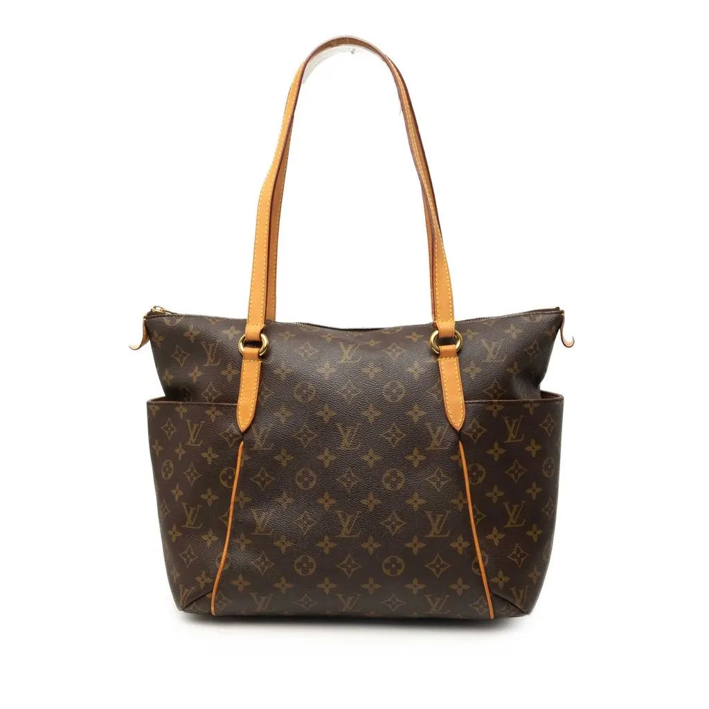 Louis Vuitton Monogram Totally MM Brown Canvas Good - Front View