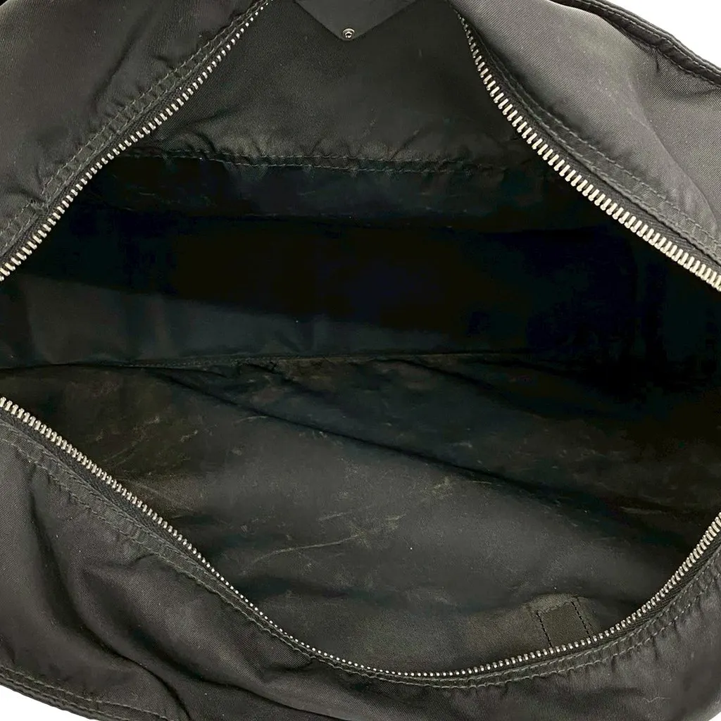 Prada Tessuto Zip Tote Black Very good - Model View