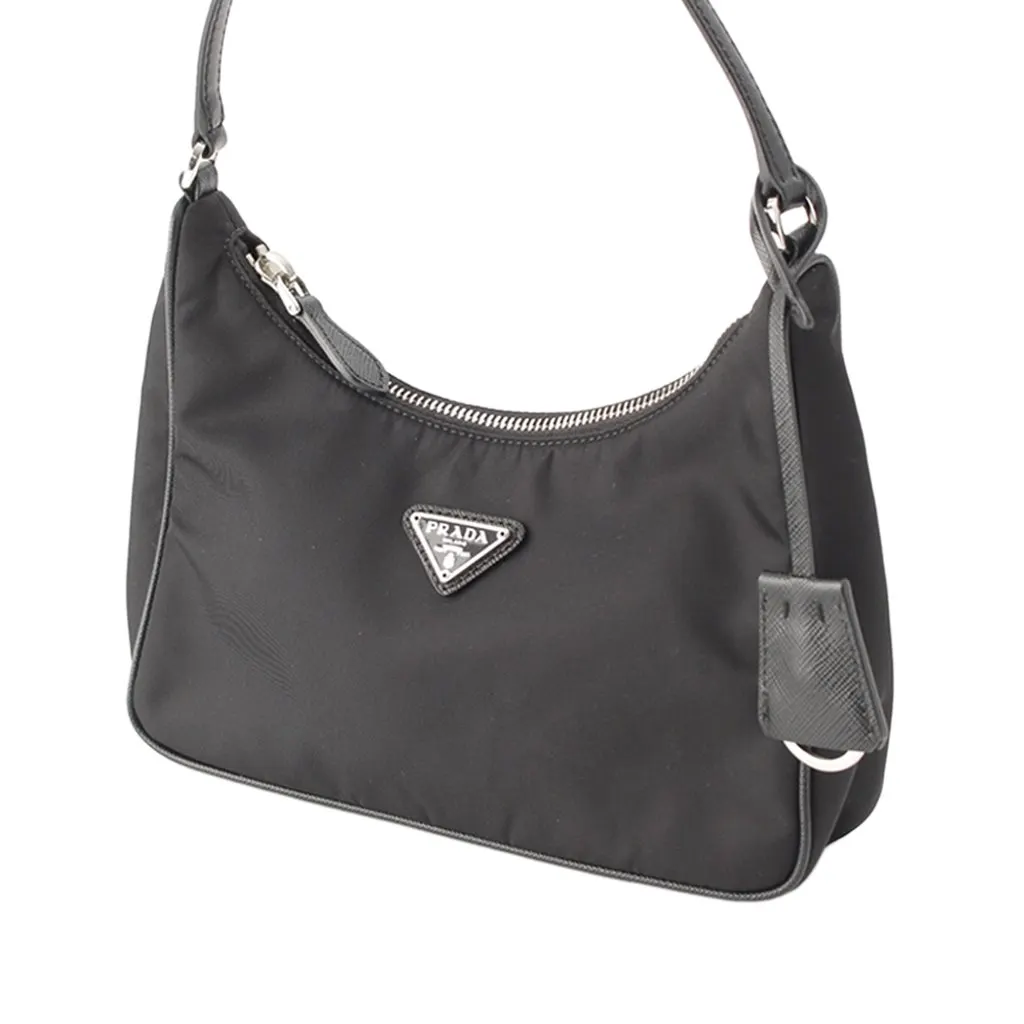 Prada Re Nylon Re Edition 2005 Shoulder Bag Black Very good - Inside View