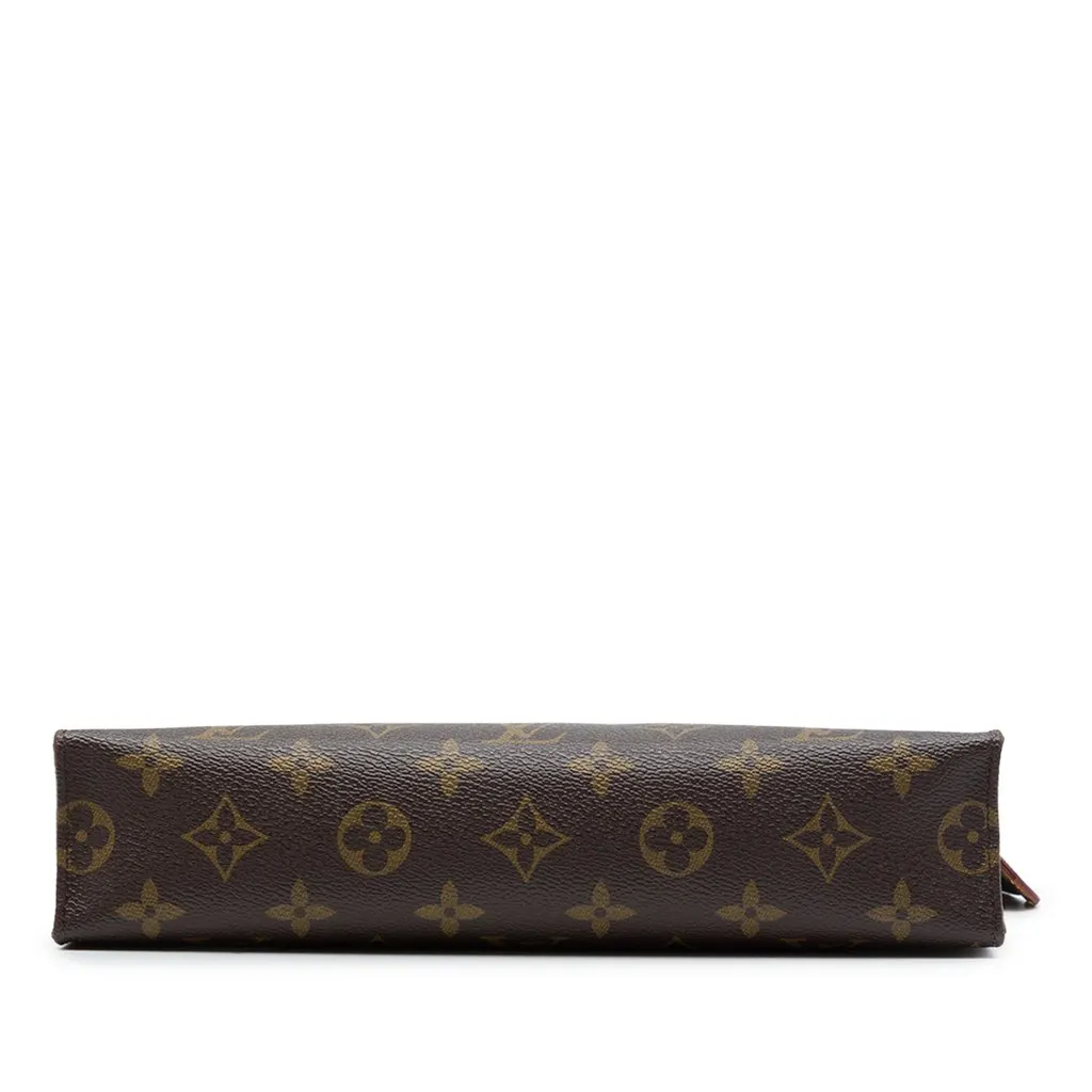 Louis Vuitton Limited Edition Monogram Patches and Travel Stickers Toiletry 26 Pouch Brown Canvas Very good - Inside View