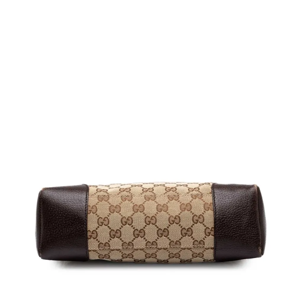 Gucci GG Canvas Crossbody Beige Canvas Good - Inside View