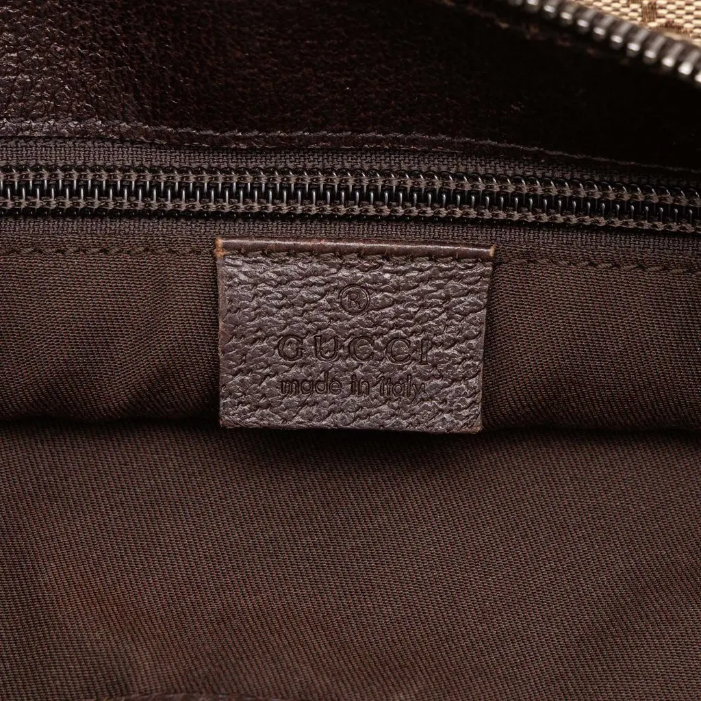 Gucci GG Canvas Crossbody Beige Canvas Good - Box View