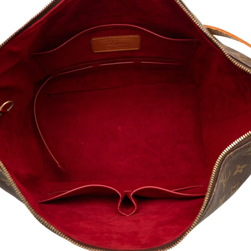 Louis Vuitton Monogram Amfar Three Brown Very good - Model View