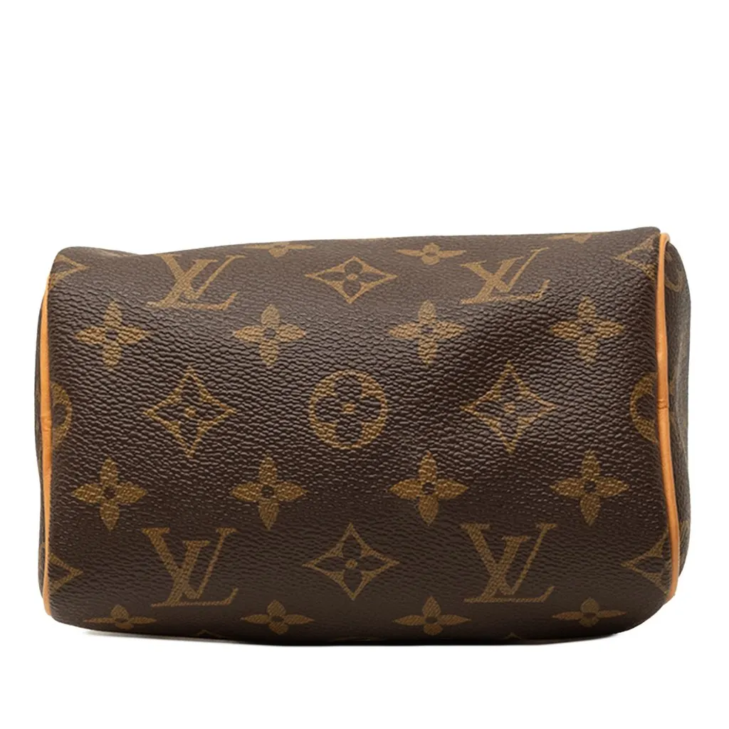Louis Vuitton Monogram Nano Speedy Bandouliere Brown Very good - Inside View