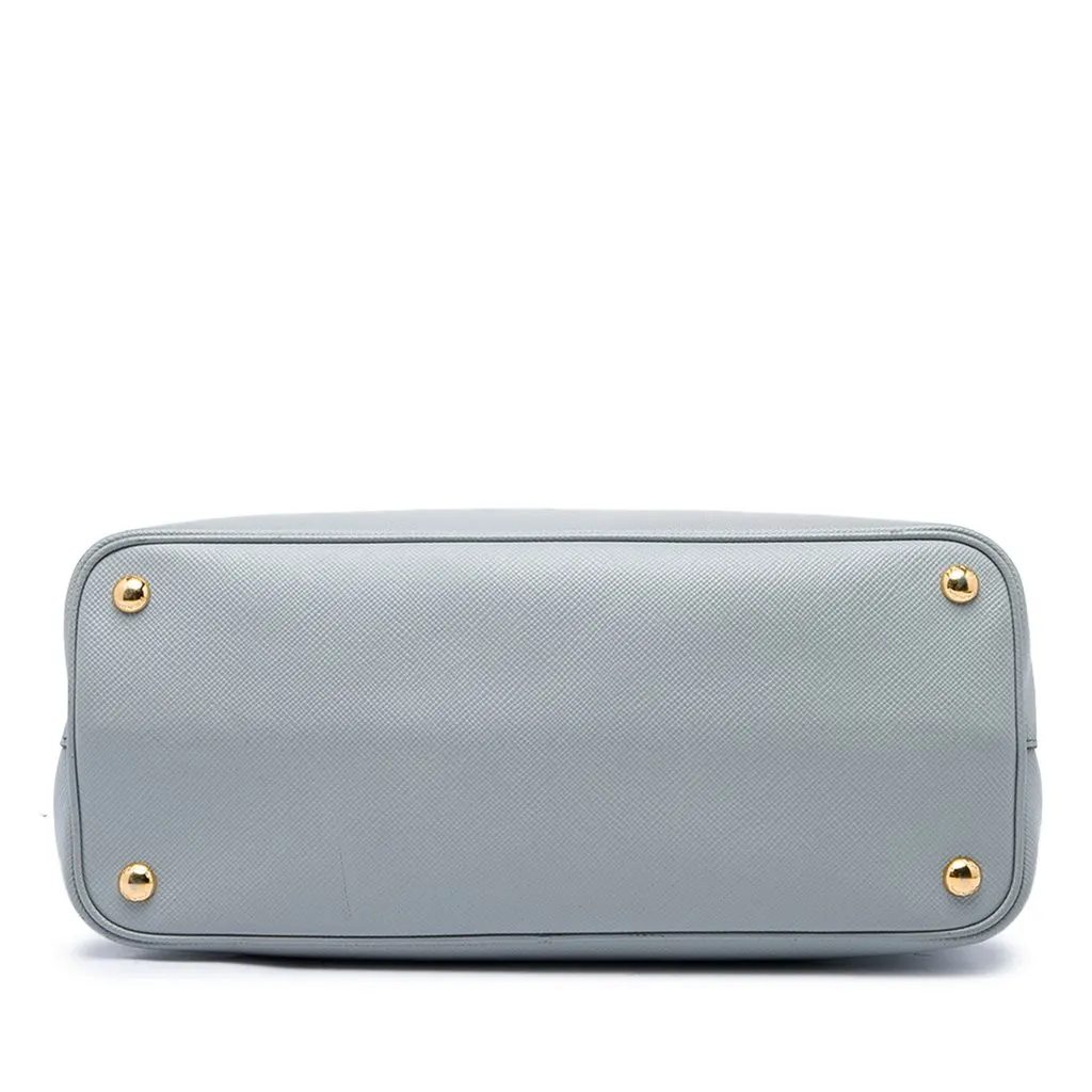 Prada Medium Saffiano Cuir Double Satchel MultiColor Leather Very good - Inside View