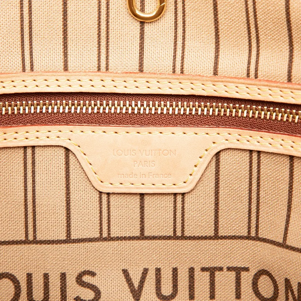 Louis Vuitton Monogram Neverfull MM Brown Canvas Good - Box View