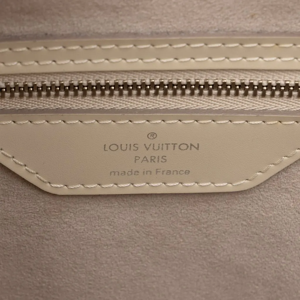 Louis Vuitton Epi Mirabeau PM White Leather Good - Box View