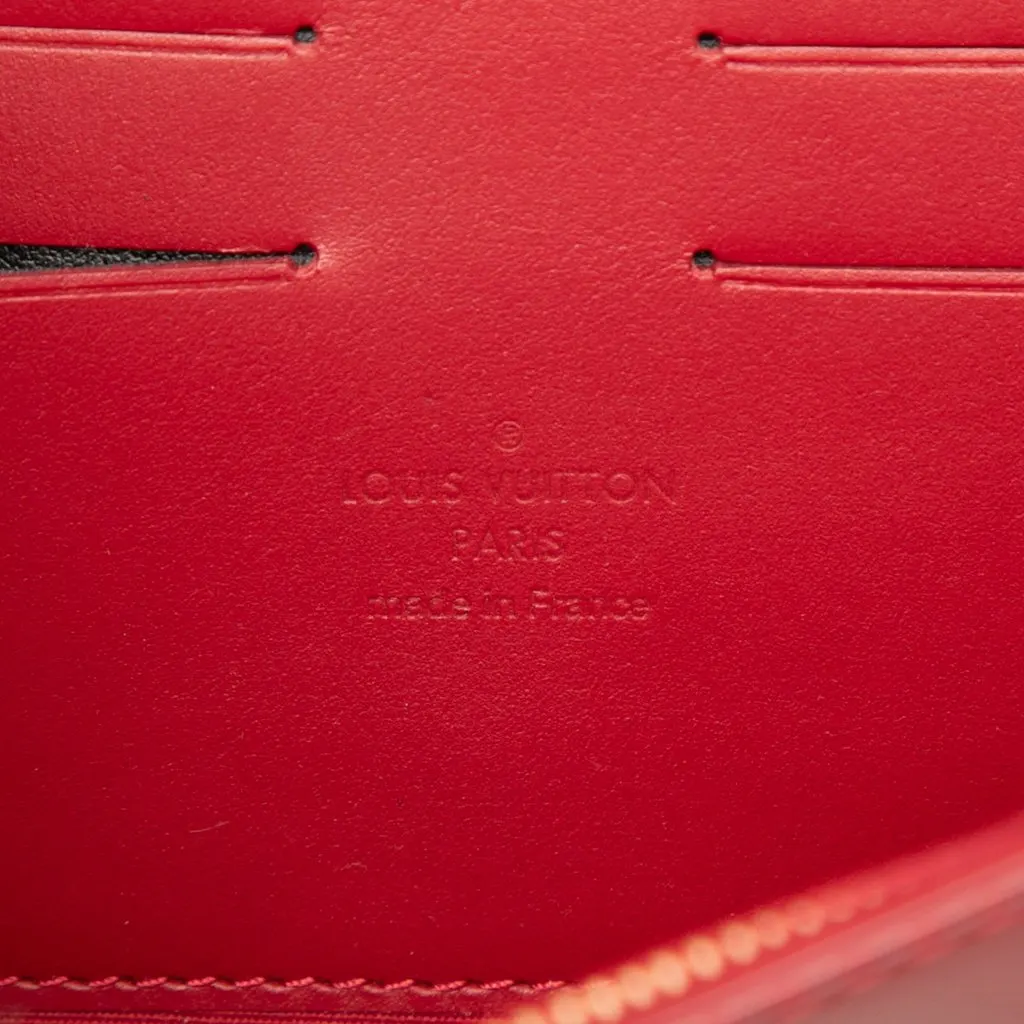 Louis Vuitton Monogram Vernis Rossmore MM Red Leather Very good - Box View