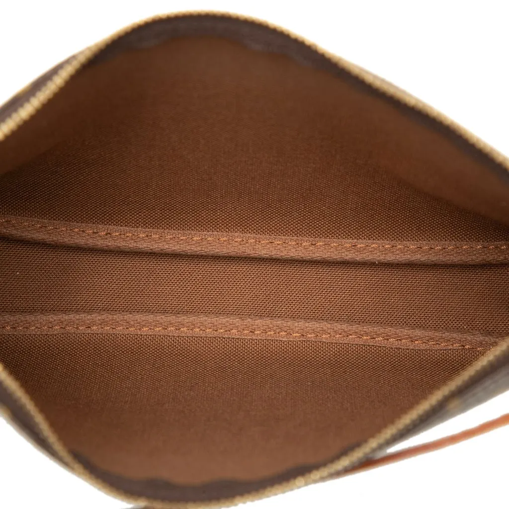 Louis Vuitton Monogram Pochette Accessoires Brown Very good - Model View