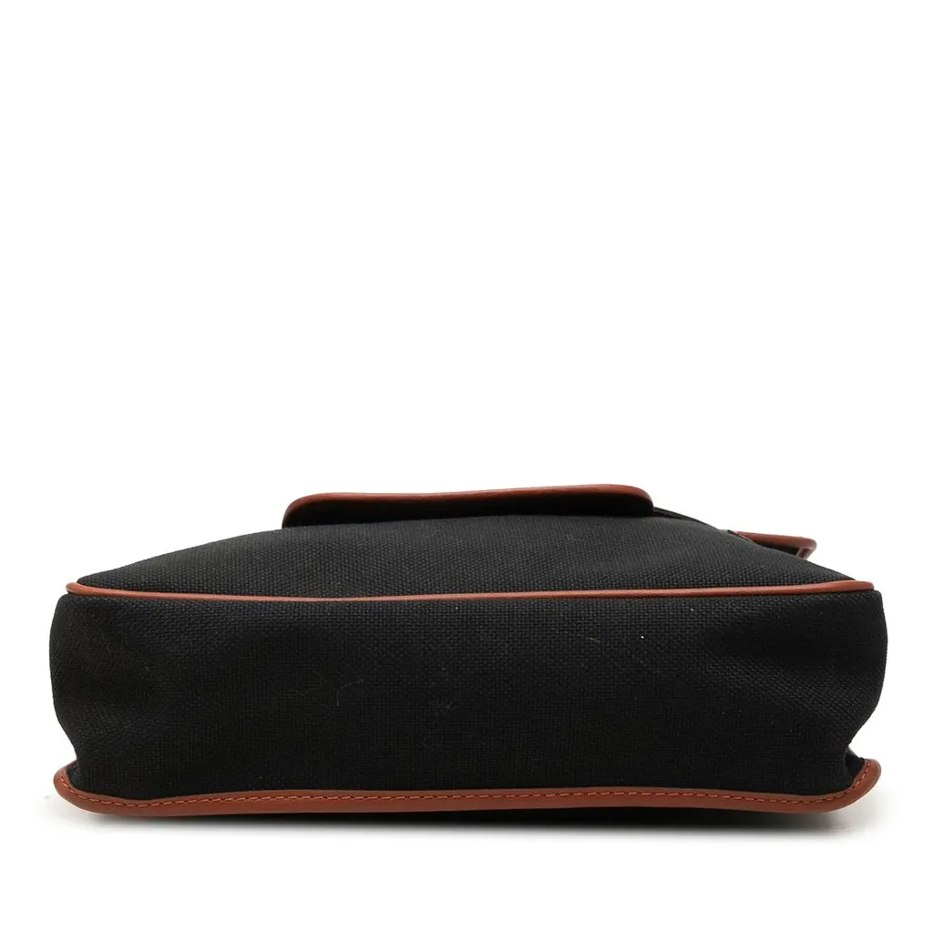 Saint Laurent Canvas Crossbody Black Canvas Very good - Inside View