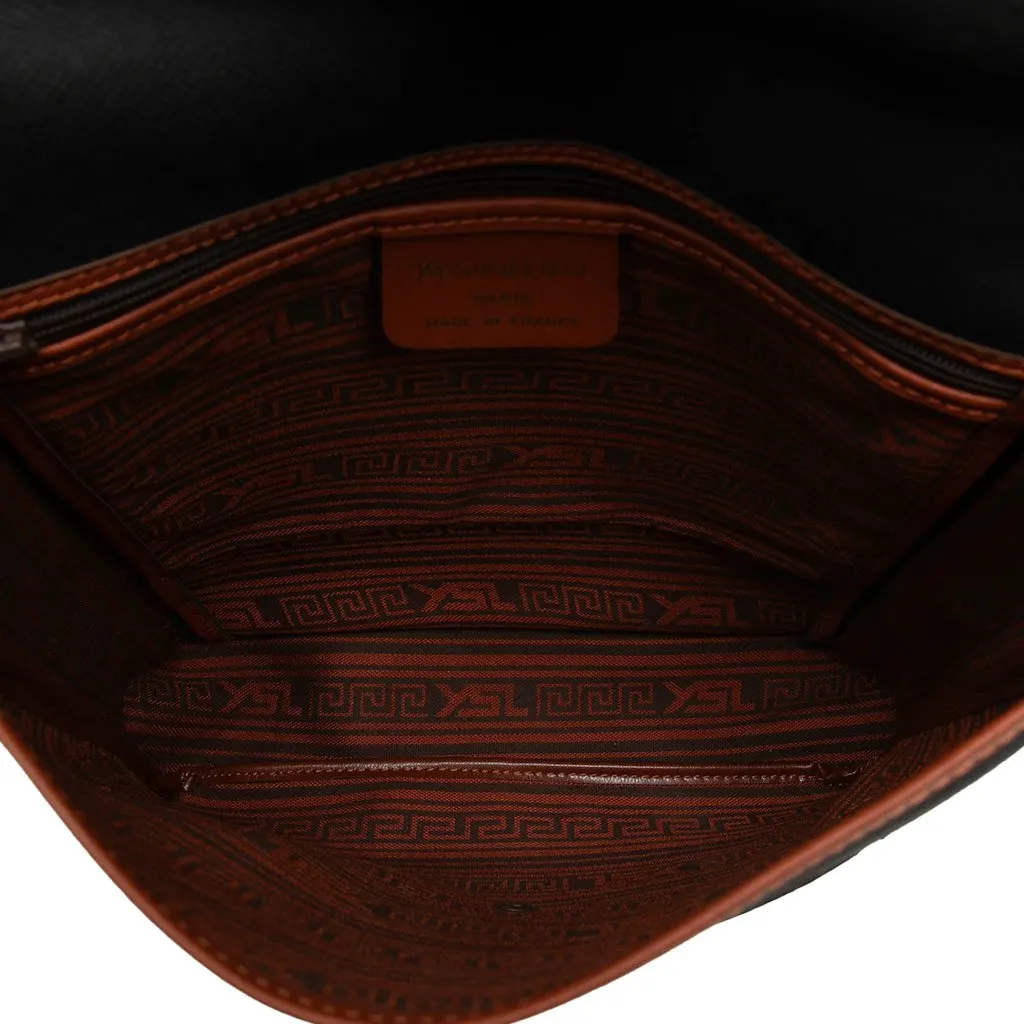 Saint Laurent Canvas Crossbody Black Canvas Very good - Model View