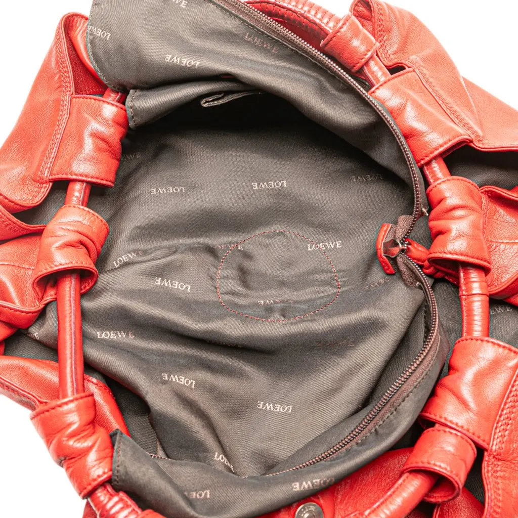 Loewe Nappa Aire Red Leather Good - Model View