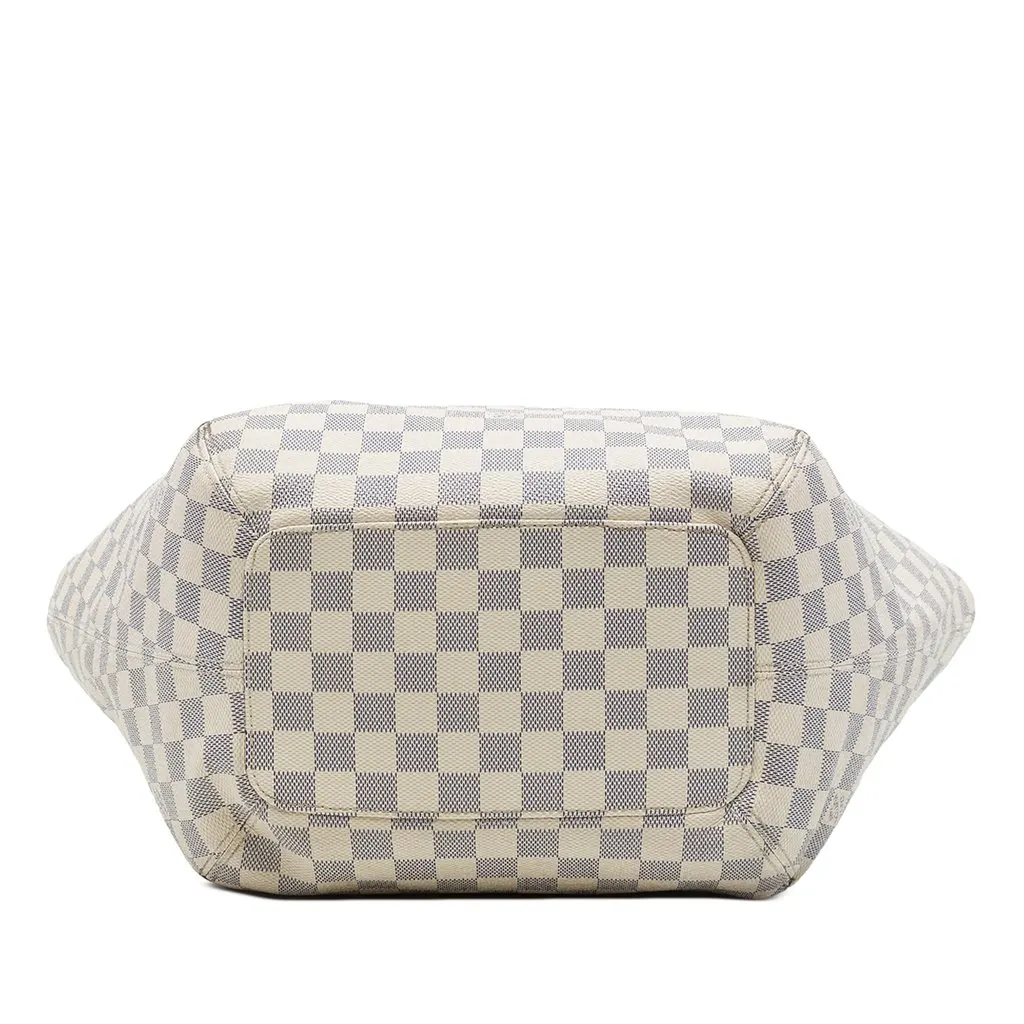 Louis Vuitton Damier Azur Salina GM White Canvas Very good - Inside View