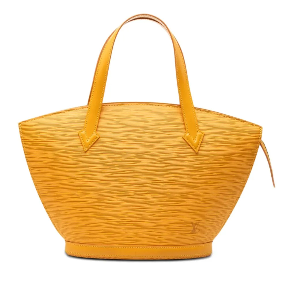 Louis Vuitton Epi Saint Jacques PM Short Strap Yellow Leather Very good - Front View
