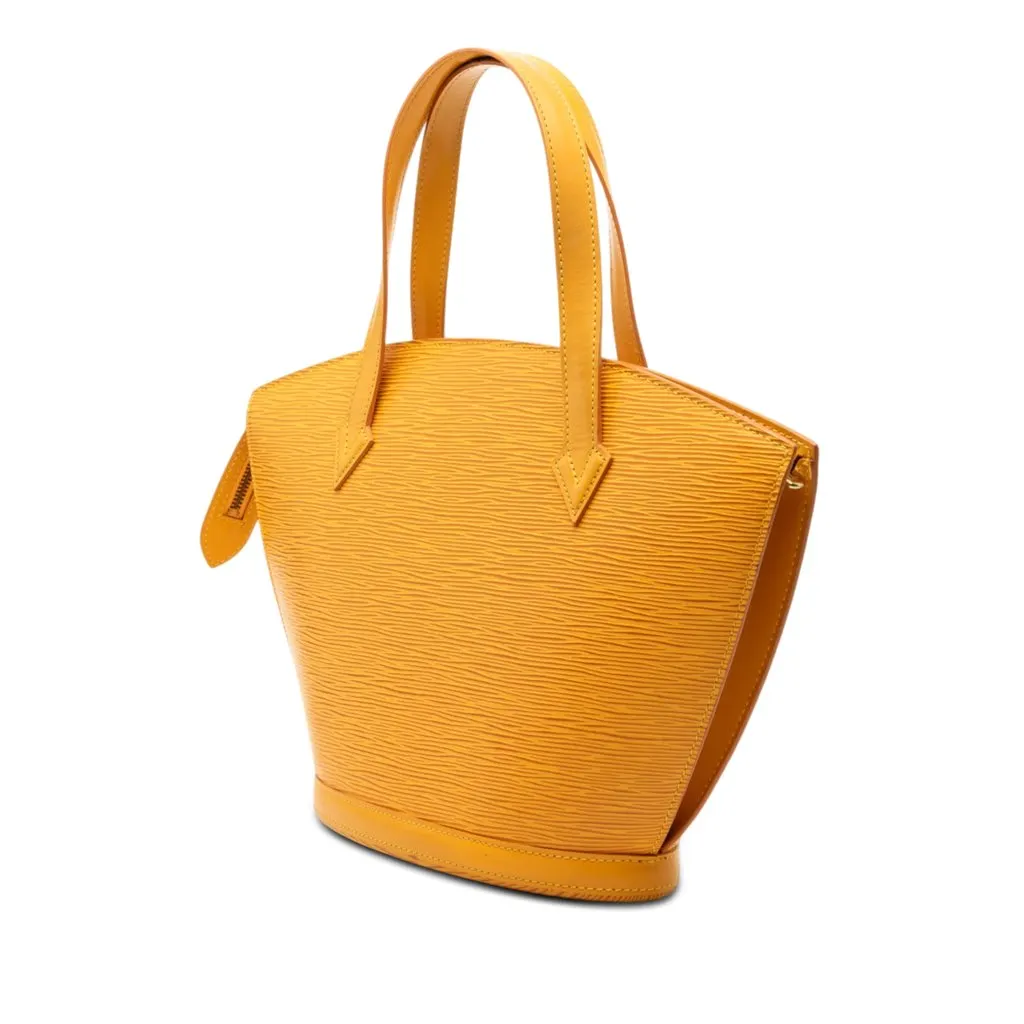 Louis Vuitton Epi Saint Jacques PM Short Strap Yellow Leather Very good - Back View