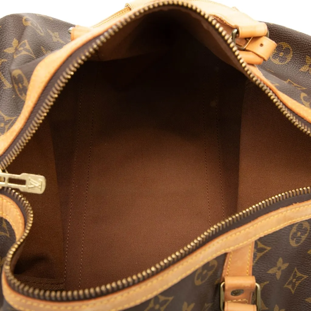 Louis Vuitton Monogram Sac Souple 35 Brown Very good - Model View