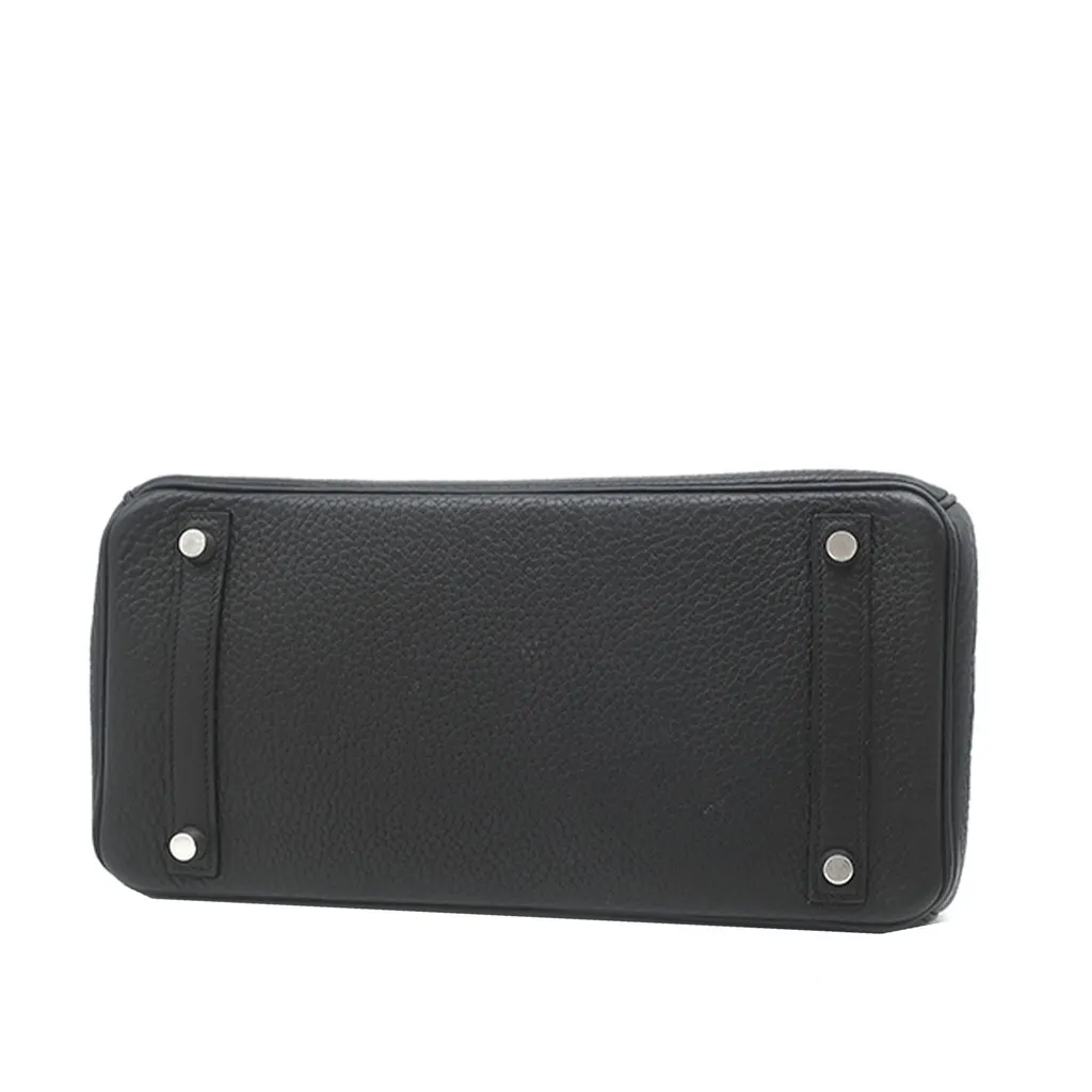 Hermès Clemence Birkin Retourne 30 Black Leather Very good - Inside View