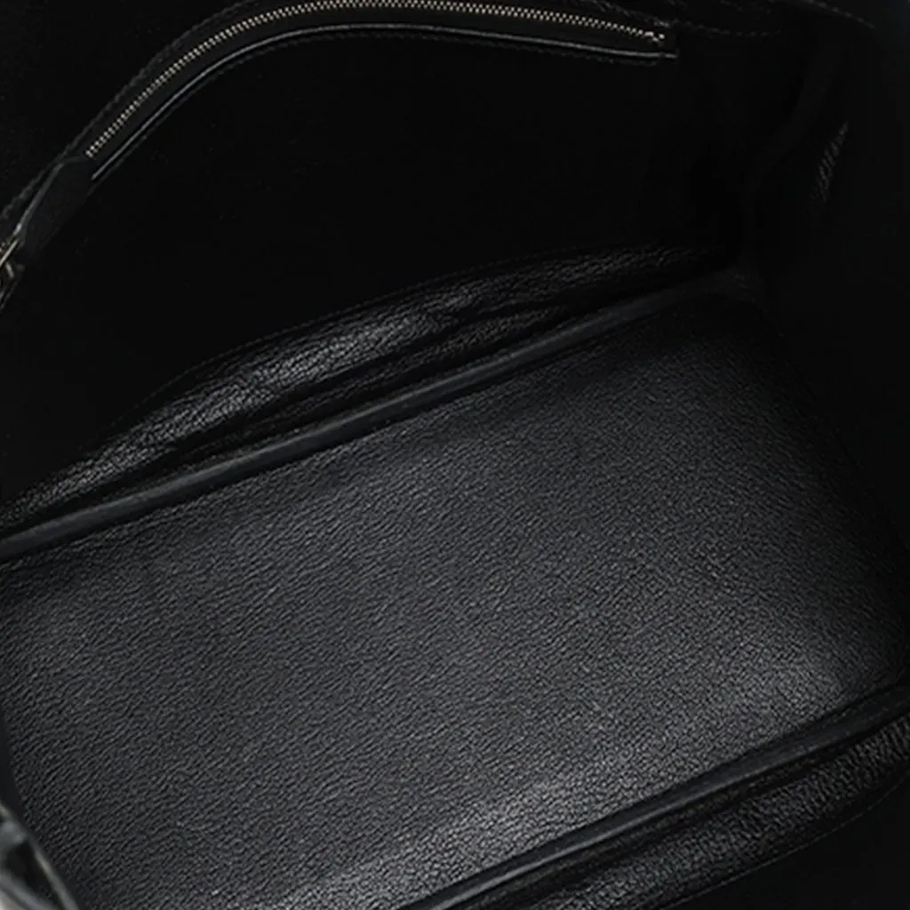 Hermès Clemence Birkin Retourne 30 Black Leather Very good - Model View