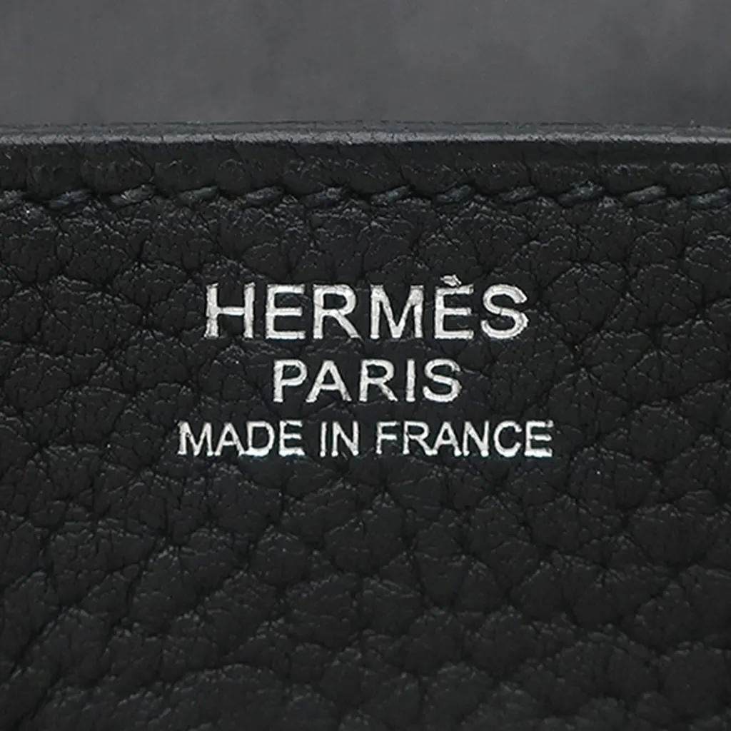 Hermès Clemence Birkin Retourne 30 Black Leather Very good - Box View