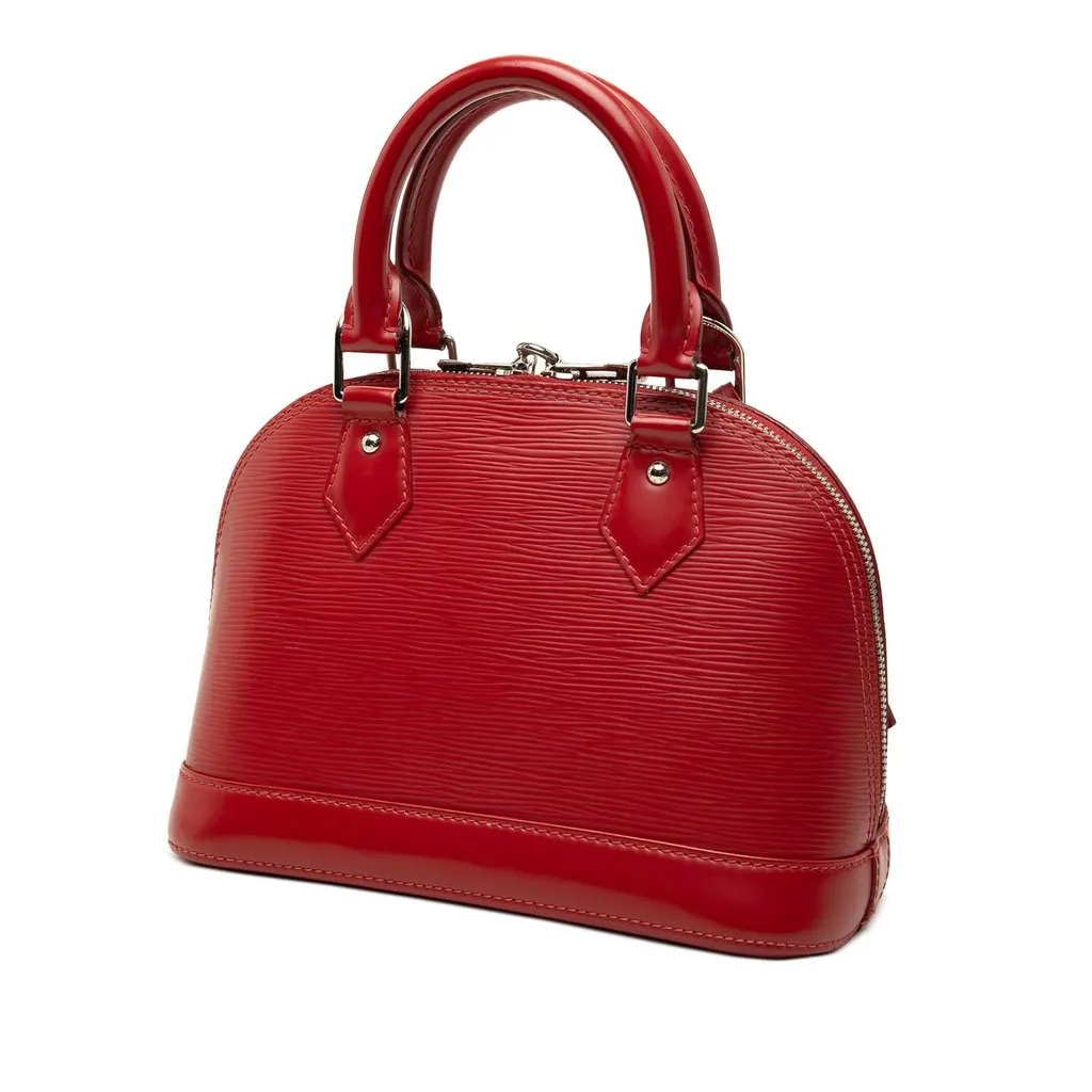 Louis Vuitton Epi Alma BB Red Leather Very good - Back View