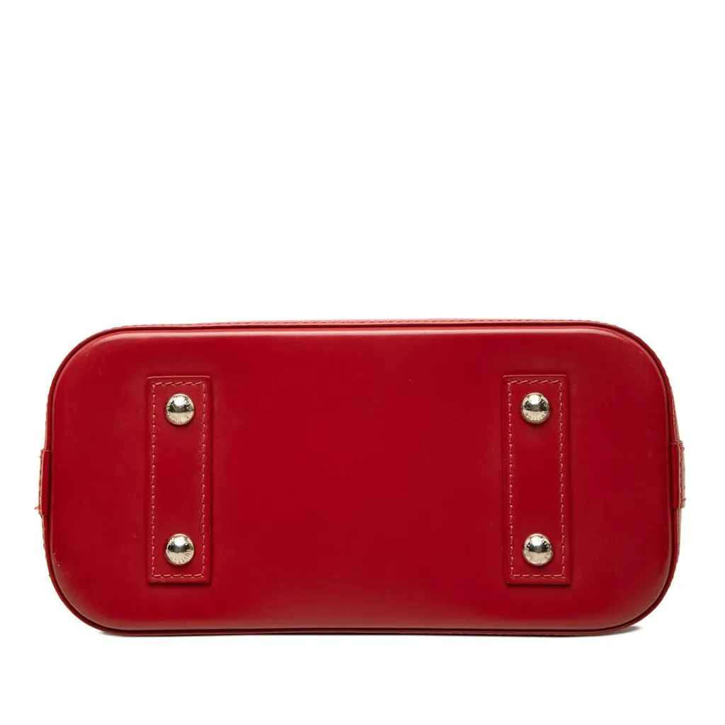 Louis Vuitton Epi Alma BB Red Leather Very good - Inside View