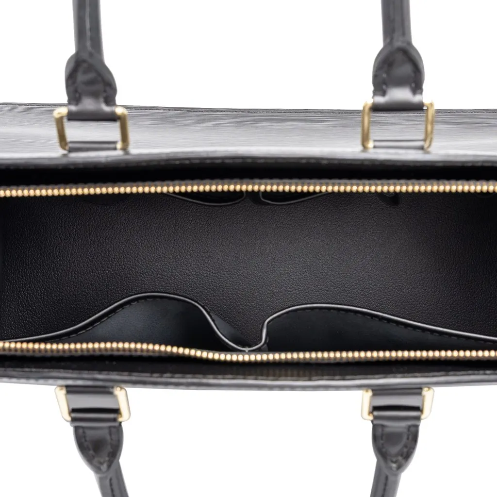 Louis Vuitton Epi Riviera Black Leather Very good - Model View