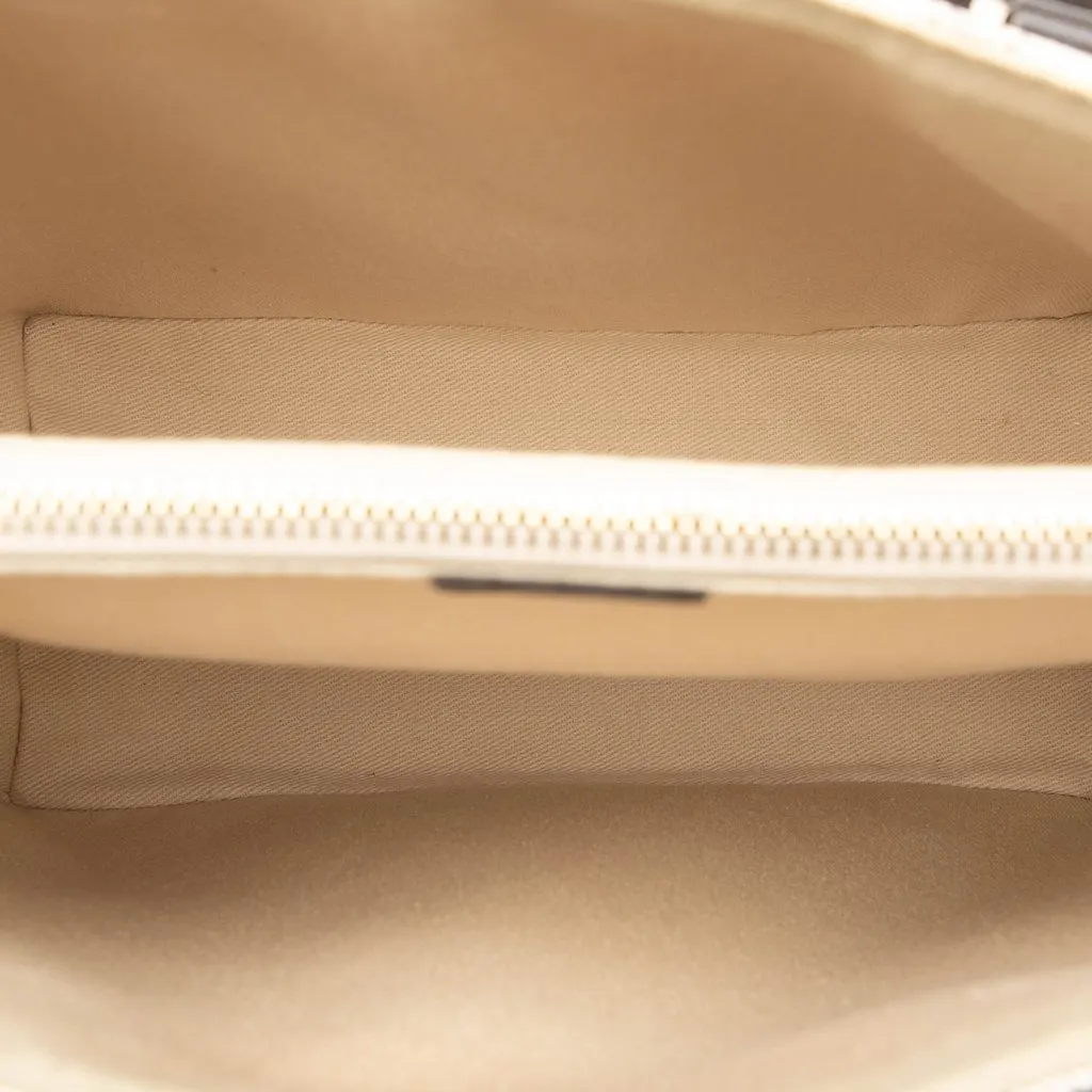Celine Macadam Coated Canvas Tote White Very good - Model View