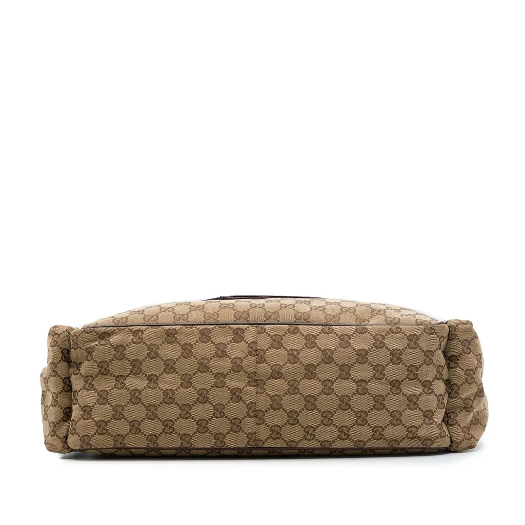 Gucci GG Canvas Diaper Bag Beige Very good - Inside View