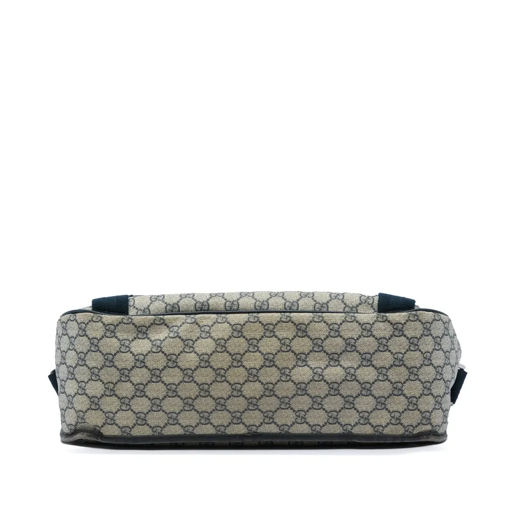Gucci GG Supreme Messenger Bag Beige Canvas Very good - Inside View