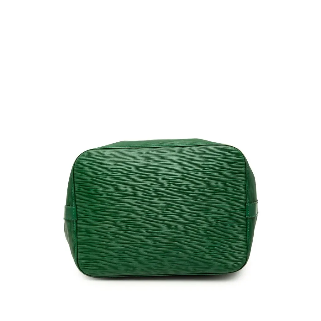 Louis Vuitton Epi Petit Noe Green Leather Very good - Inside View