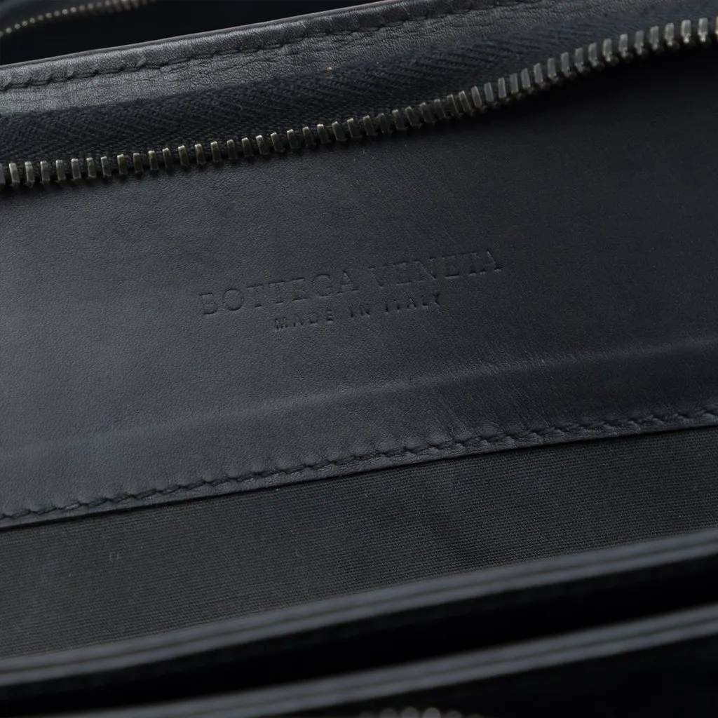 Bottega Veneta Nappa Intrecciato Business Bag Black Leather Good - Box View