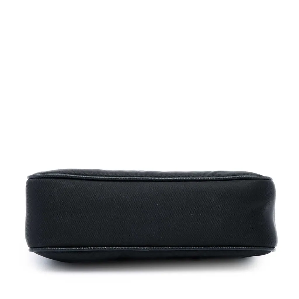 Prada Mini Saffiano Trimmed Tessuto Re Edition 2005 Satchel Black Polyamide Very good - Inside View