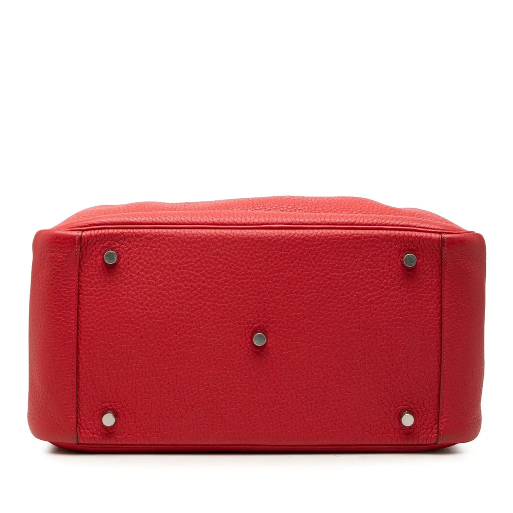 Hermès Clemence Lindy 34 Red Leather Very good - Inside View