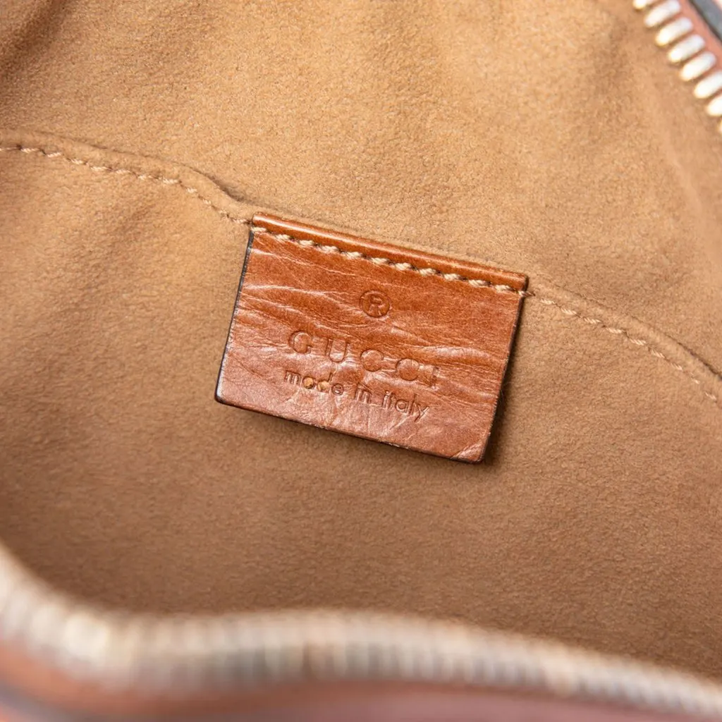 Gucci Mini GG Supreme Chain Crossbody Beige Canvas Good - Box View