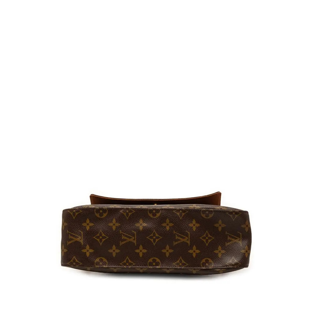 Louis Vuitton Monogram Mini Looping Brown Very good - Inside View