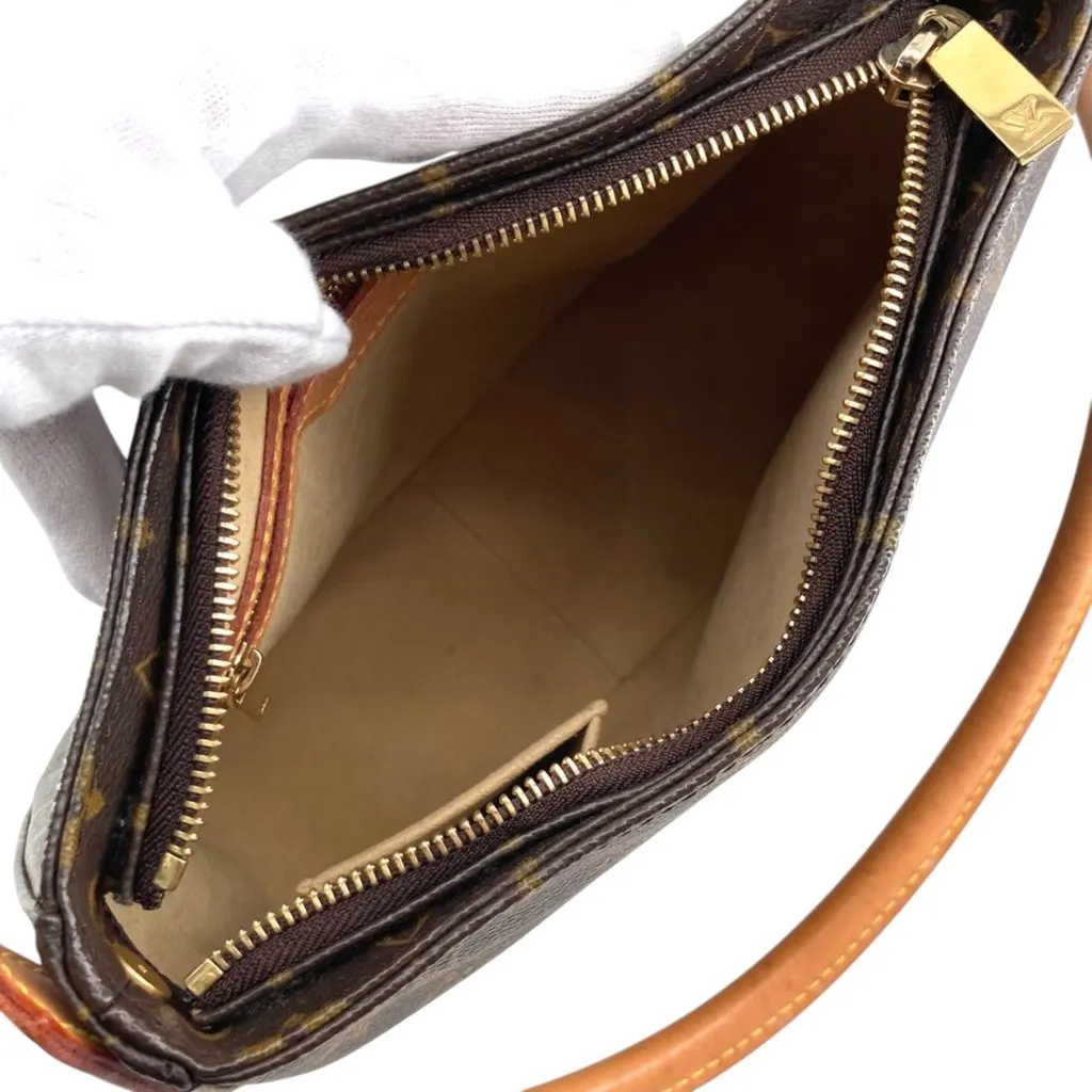 Louis Vuitton Monogram Looping MM Brown Canvas Good - Model View
