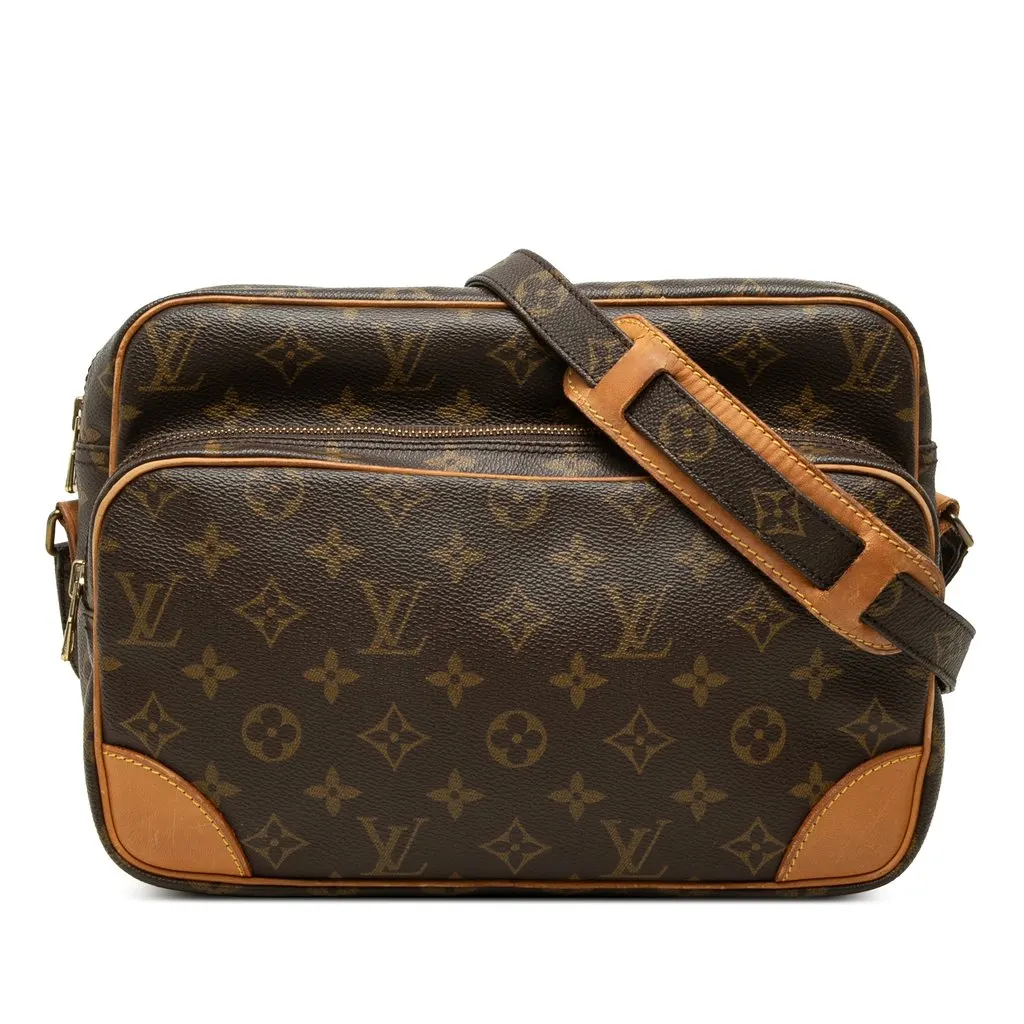 Louis Vuitton Monogram Nil Crossbody Brown Very good - Front View