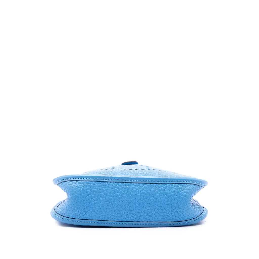Hermès Clemence Evelyne I 16 Amazone Blue Leather Very good - Inside View