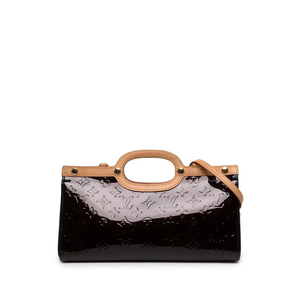Louis Vuitton Monogram Vernis Roxbury Drive Purple Leather Very good - Front View