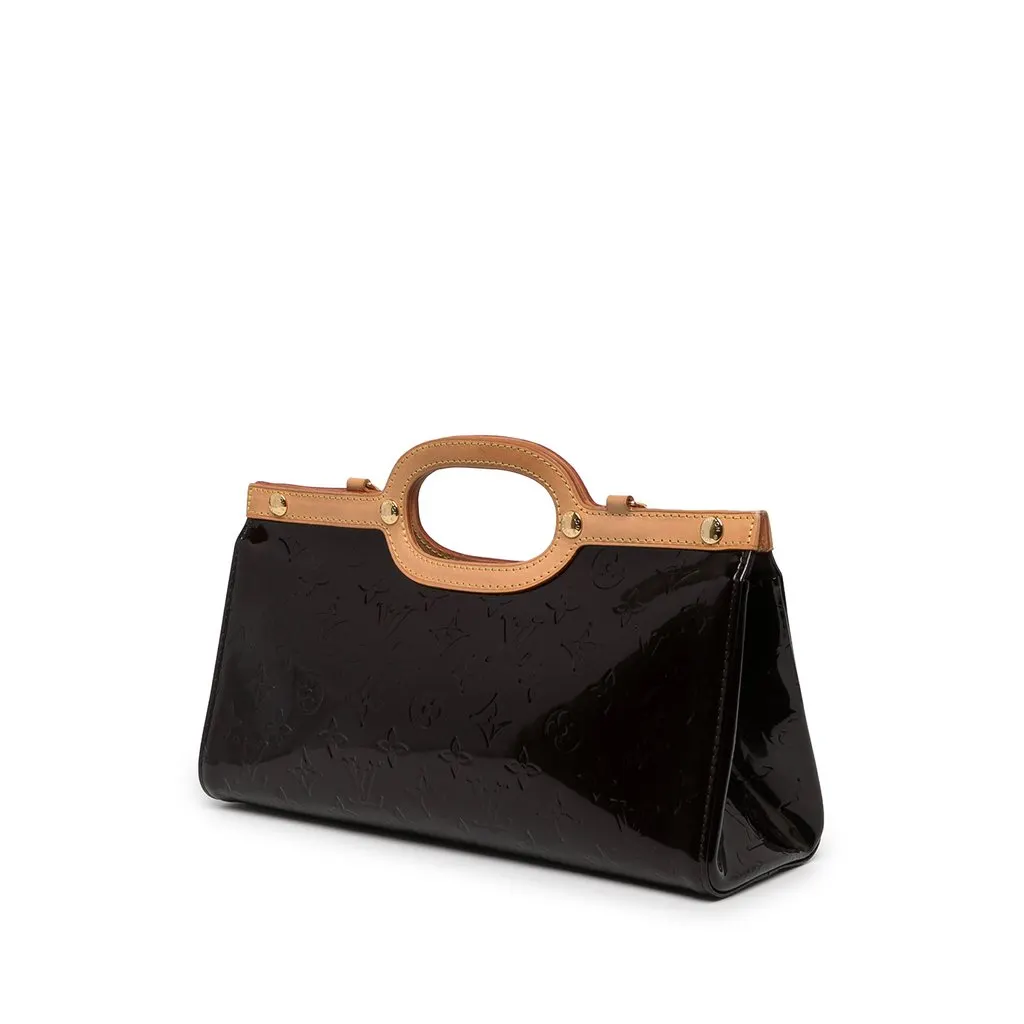 Louis Vuitton Monogram Vernis Roxbury Drive Purple Leather Very good - Back View