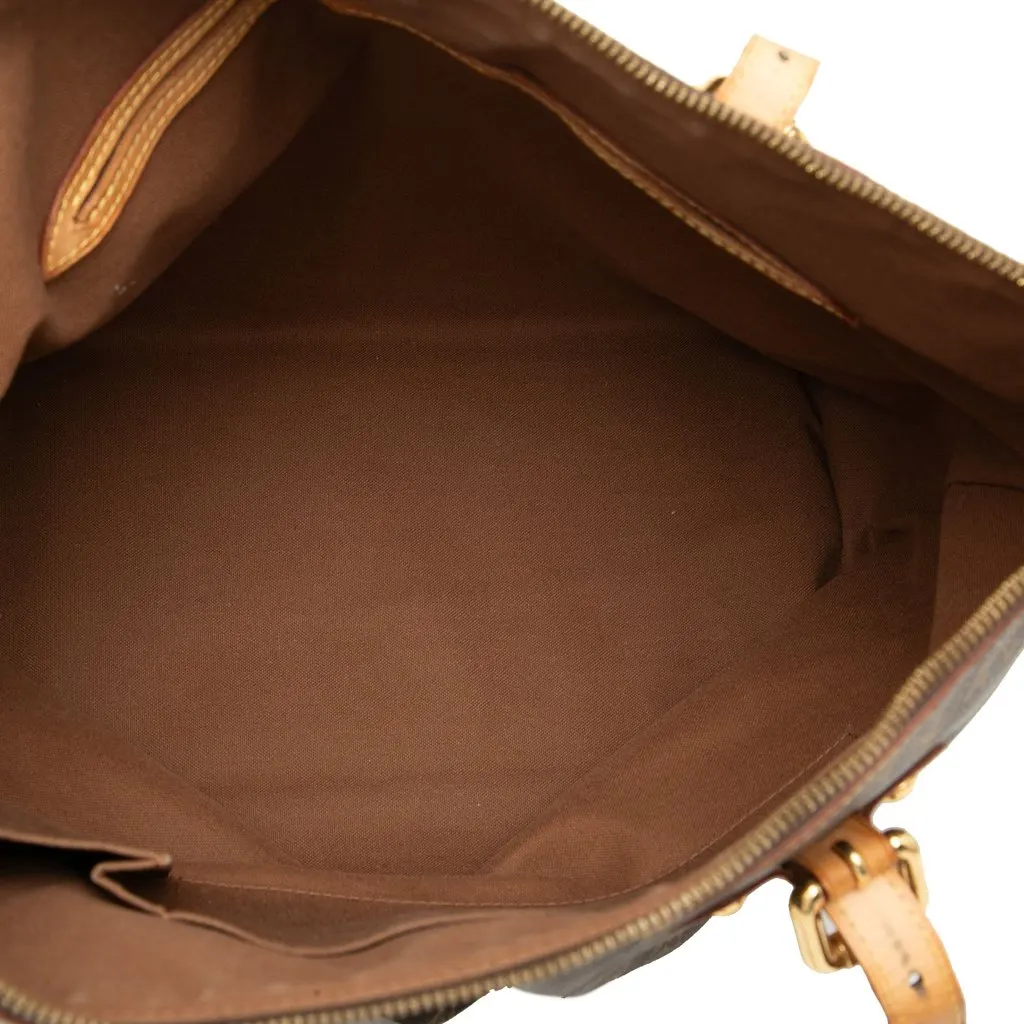 Louis Vuitton Monogram Palermo GM Brown Good - Model View