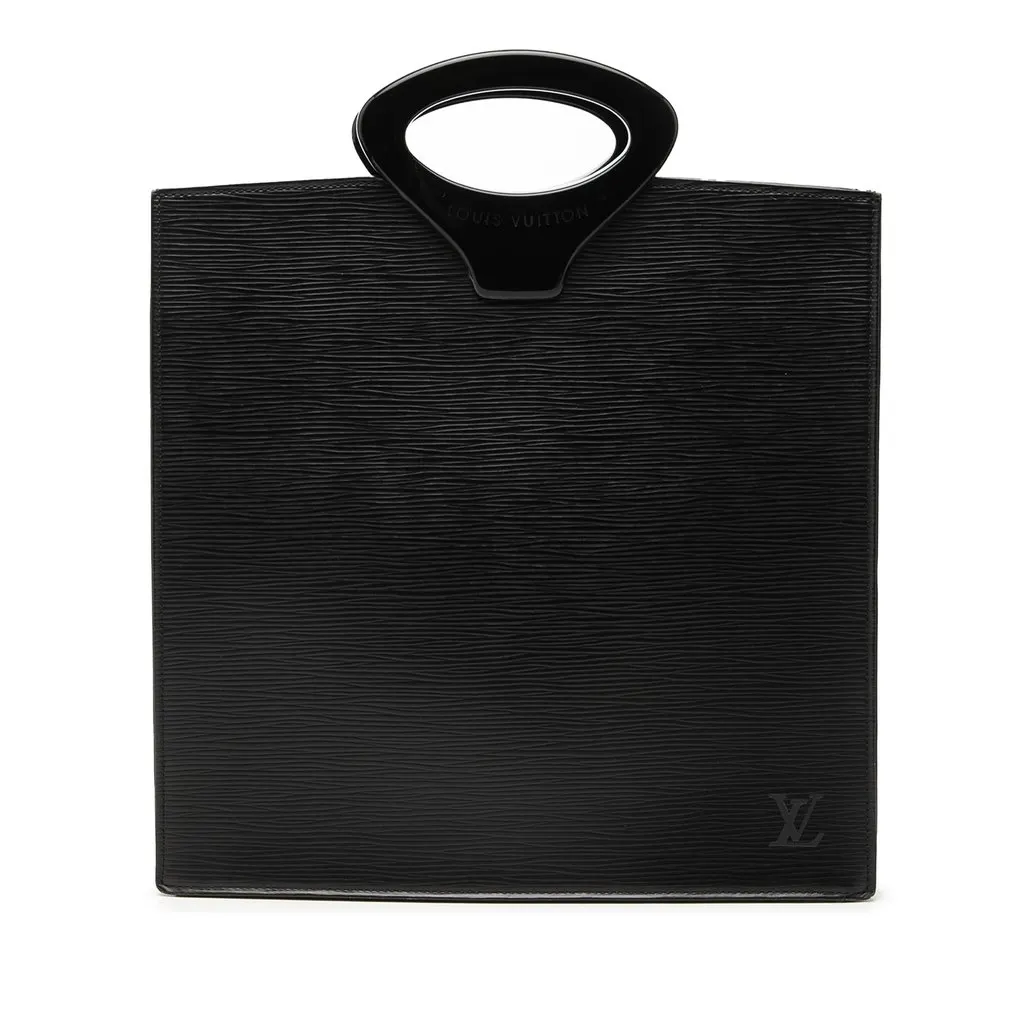 Louis Vuitton Epi Ombre Black Leather Very good - Front View